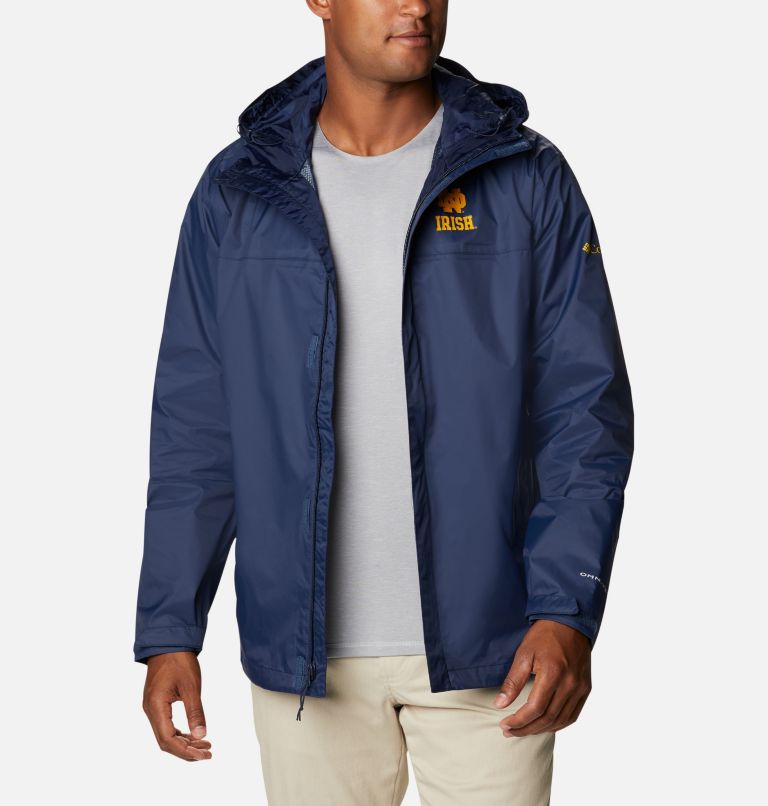 Columbia® Collegiate Men Rain Jackets | SMFVCW-459