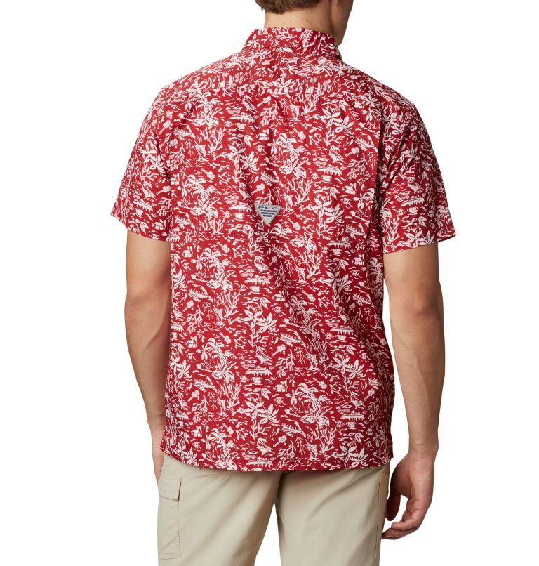 Columbia® Collegiate PFG Super Men Shirts | KUOYAP-981