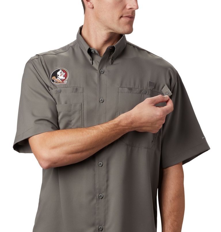 Columbia® Collegiate PFG Tamiami Men Fishing Shirts | VBMSLP-607