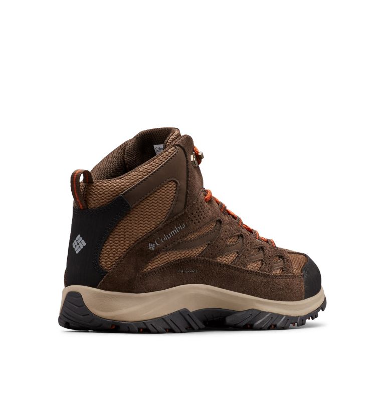 Columbia® Crestwood Mid Men Waterproof Boots | YXFSDW-204