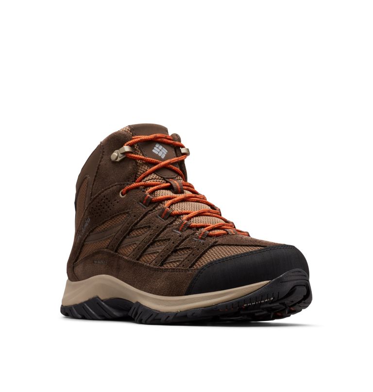 Columbia® Crestwood Mid Men Waterproof Boots | YXFSDW-204