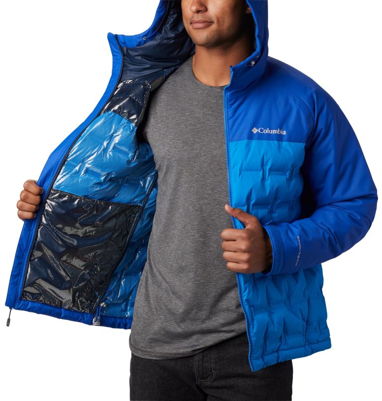 Columbia® Grand Trek Men Puffer Jackets | MSAZYX-967