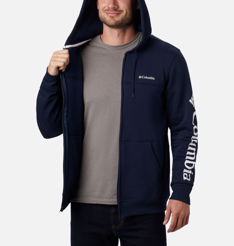 Columbia® Logo Men Hoodies | SMHQJN-764