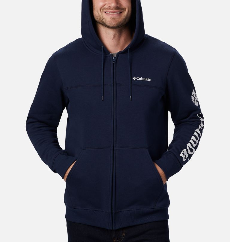 Columbia® Logo Men Hoodies | SMHQJN-764