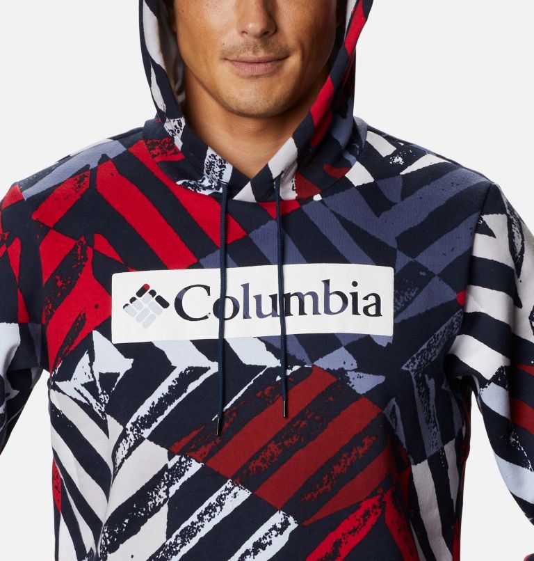 Columbia® Logo Men Hoodies | SMYJFW-472