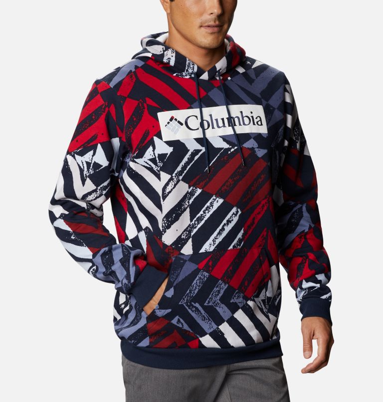 Columbia® Logo Men Hoodies | SMYJFW-472