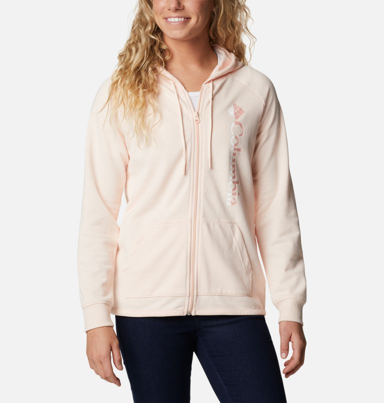 Columbia® Logo Women Hoodies | OLPUQN-519