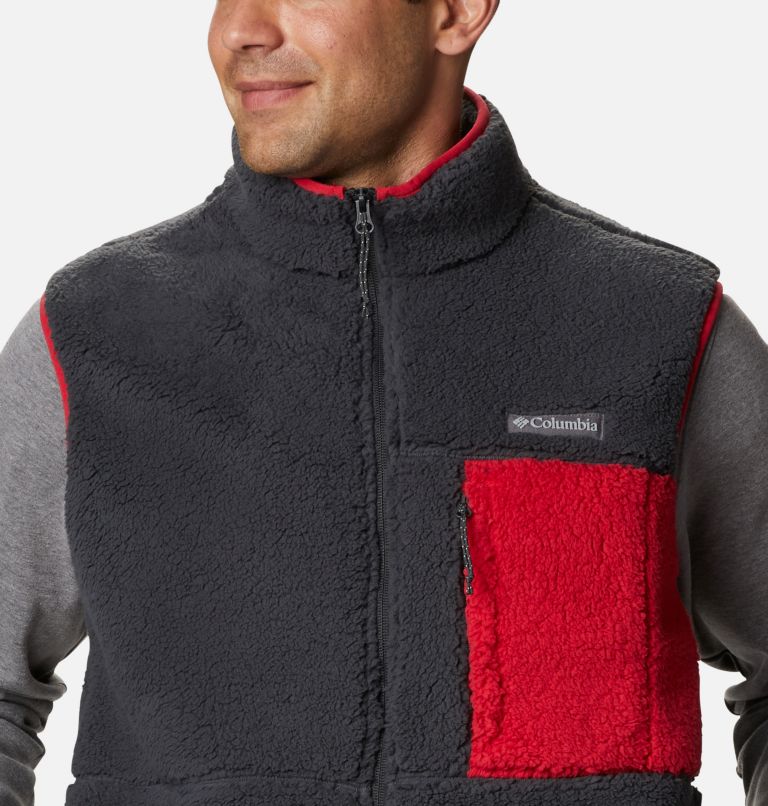 Columbia® Mountainside Sherpa Men Vest | MUBQGS-319