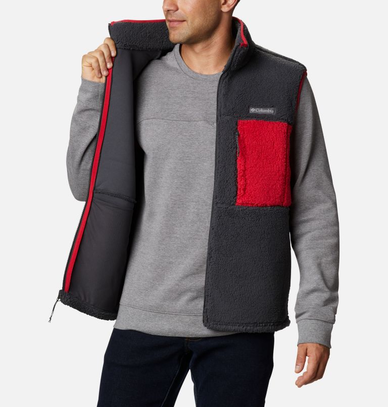 Columbia® Mountainside Sherpa Men Vest | MUBQGS-319