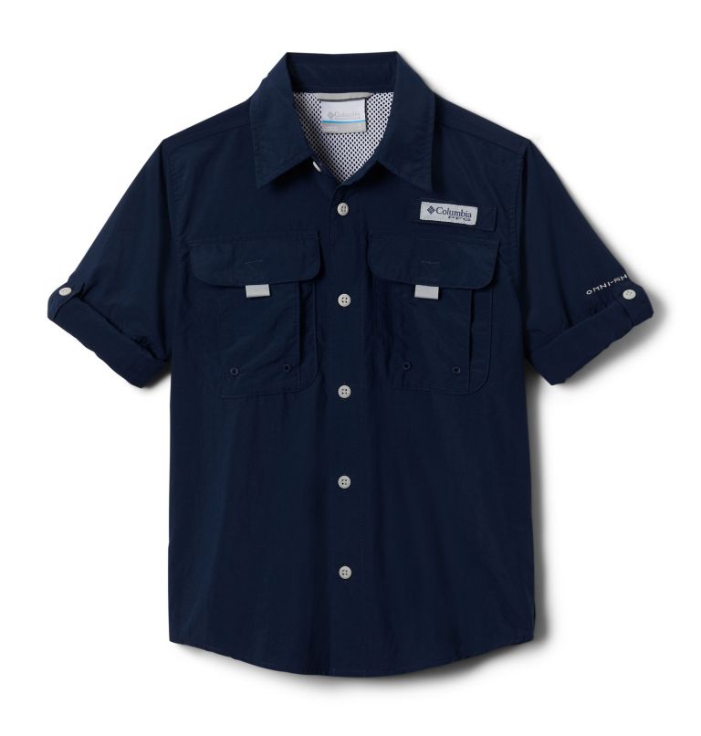 Columbia® PFG Bonehead Kids' Shirts | UHXEQS-296