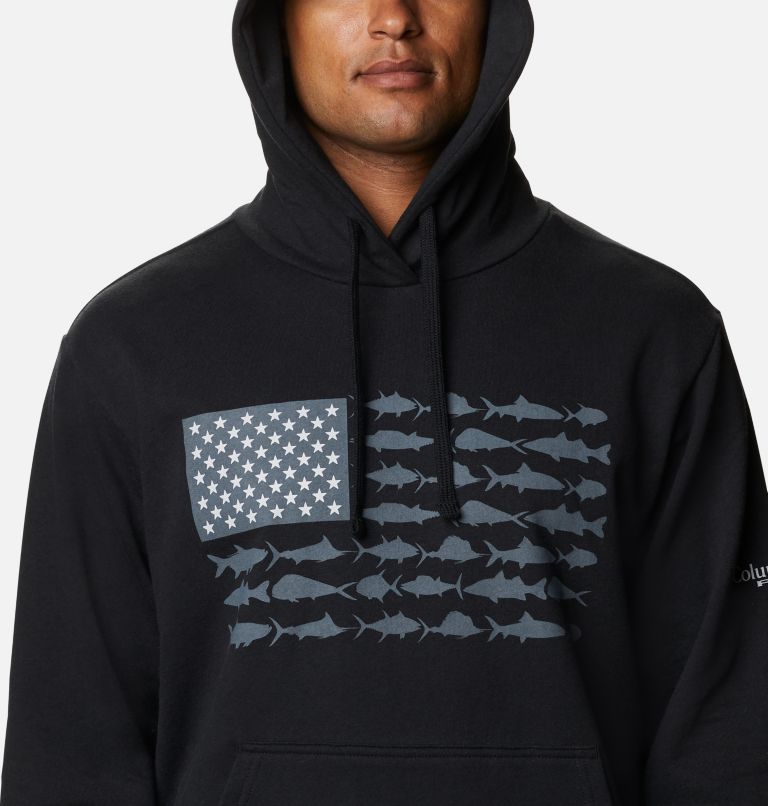 Columbia® PFG Fish Flag Men Hoodies | BQSUZG-084