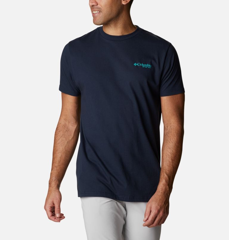 Columbia® PFG Men T-Shirts | AWSZKQ-318