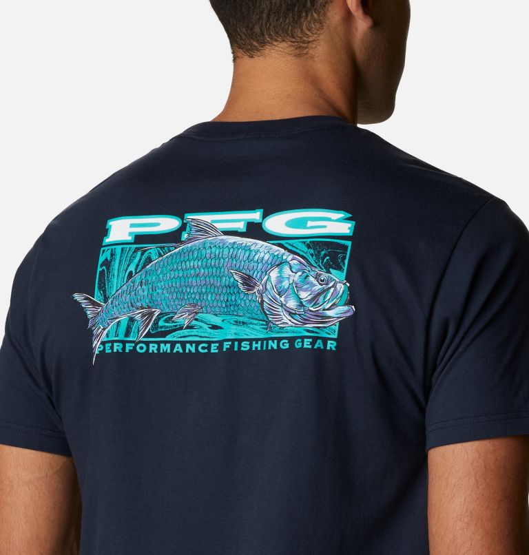 Columbia® PFG Men T-Shirts | AWSZKQ-318