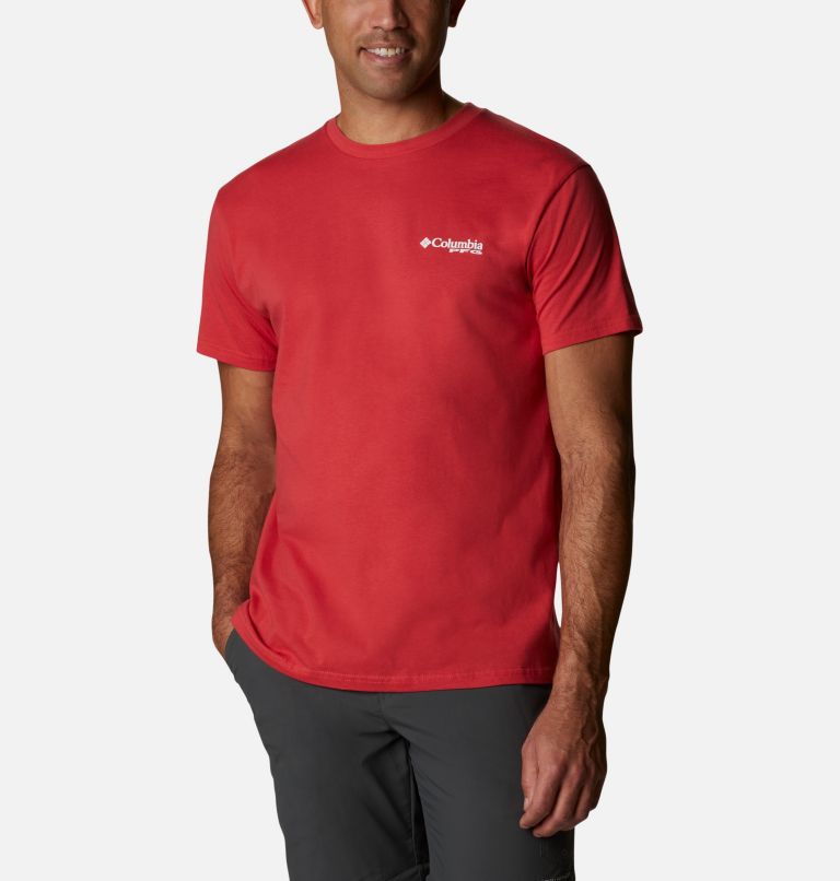 Columbia® PFG Men T-Shirts | FPKGXA-056