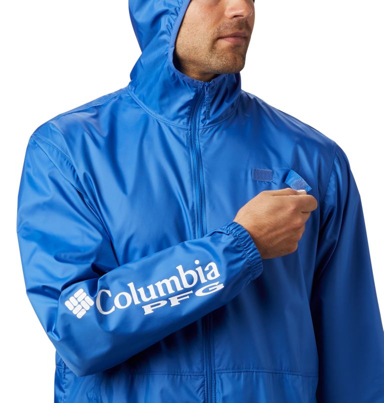 Columbia® PFG Men Windbreaker | XVHFRN-523