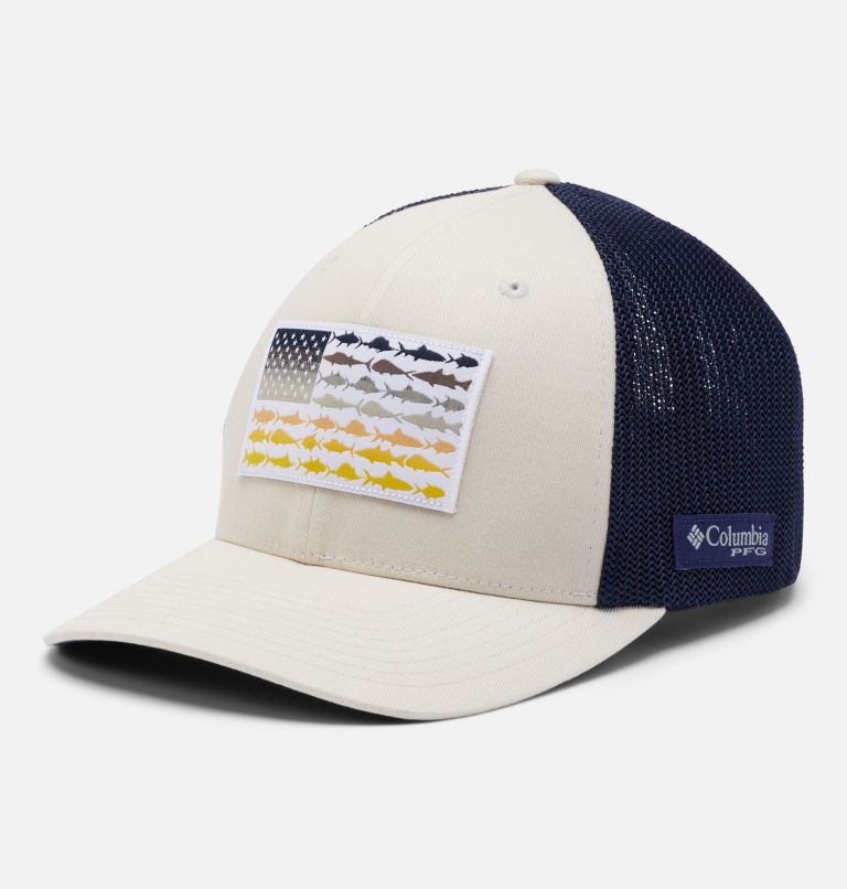 Columbia® PFG Mesh Fish Flag Baseball Men Hats | CKHTSX-264