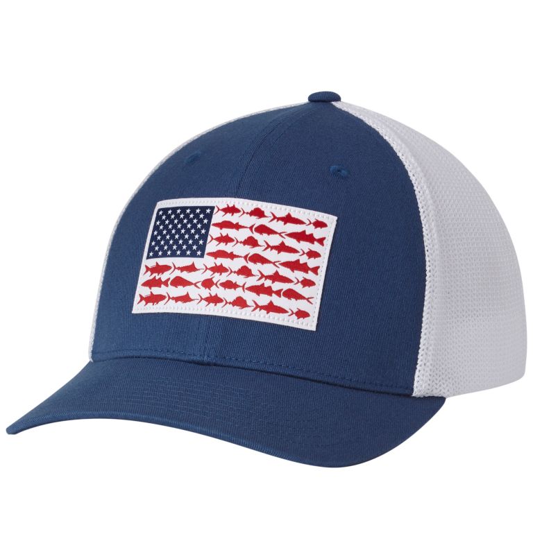 Columbia® PFG Mesh Fish Flag Baseball Men Hats | LGKIHD-076