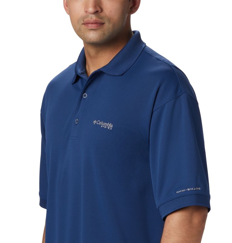 Columbia® PFG Perfect Cast Men Polo Shirts | ZVCJWU-917