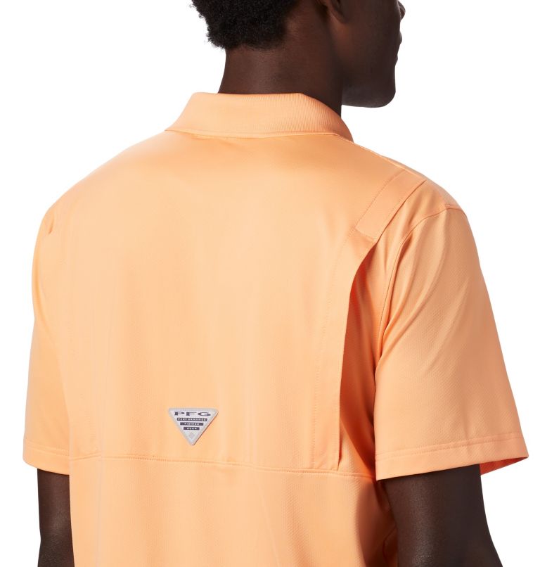 Columbia® PFG Skiff Cast Men Polo Shirts | RQTOWL-740