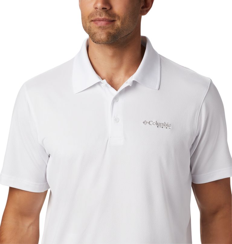 Columbia® PFG Skiff Cast Men Polo Shirts | LZRNDY-967