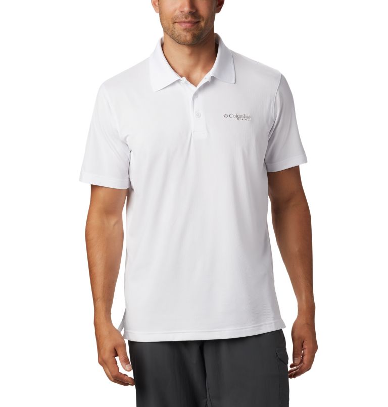 Columbia® PFG Skiff Cast Men Polo Shirts | LZRNDY-967