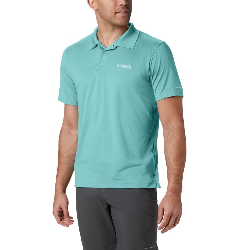 Columbia® PFG Skiff Cast Men Polo Shirts | EFSCOJ-258