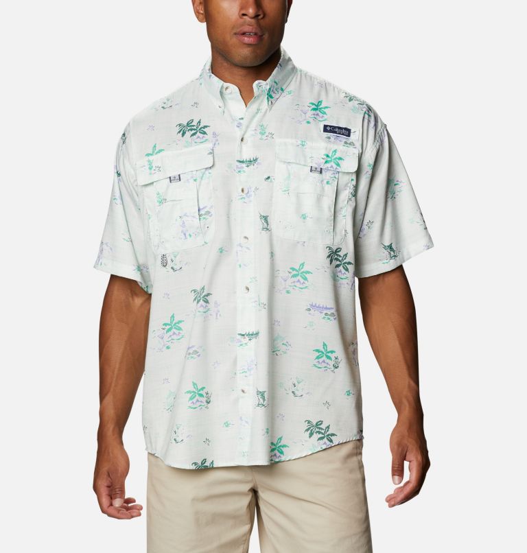 Columbia® PFG Super Bahama Men Fishing Shirts | VUDYXZ-168