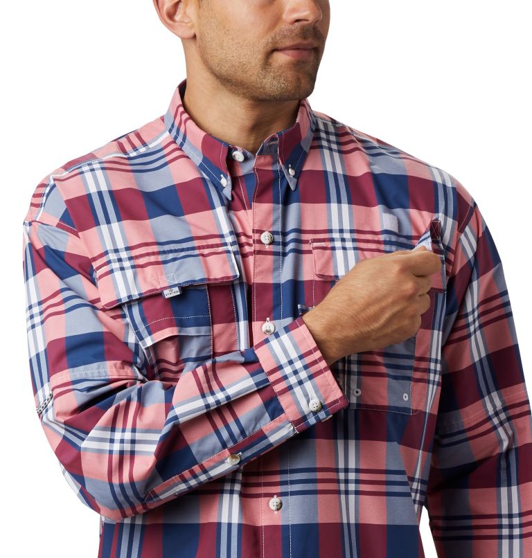 Columbia® PFG Super Bahama Men Shirts | YUCZVI-920