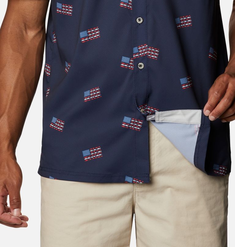 Columbia® PFG Super Slack Tide Men Shirts | ZMSXQU-493