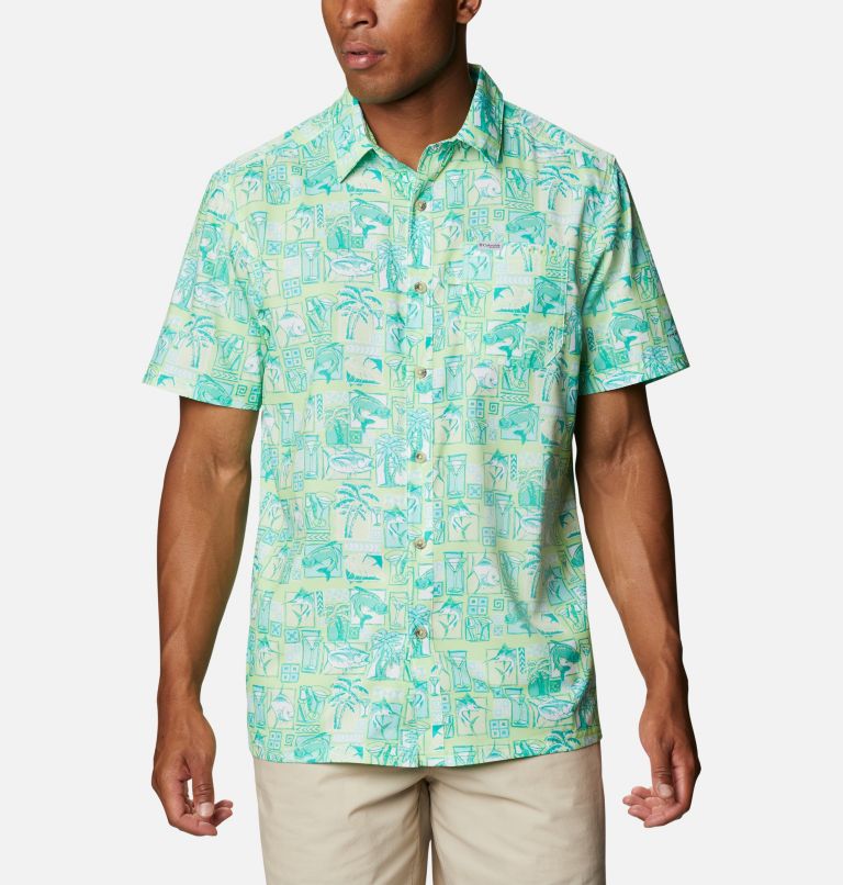 Columbia® PFG Super Slack Tide Men Shirts | LHYBAQ-290