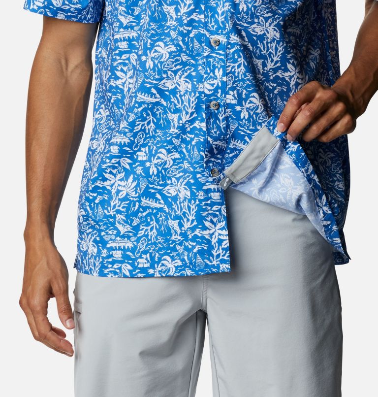 Columbia® PFG Super Slack Tide Men Shirts | SVAIUC-378