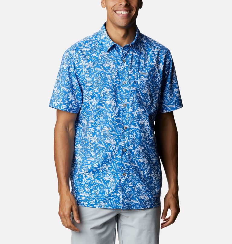 Columbia® PFG Super Slack Tide Men Shirts | SVAIUC-378