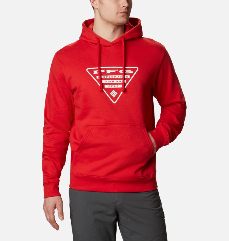 Columbia® PFG Triangle Men Hoodies | CEAQDW-158