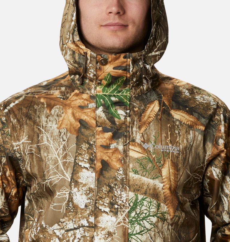 Columbia® PHG Camo Men Rain Jackets | UGPSQF-815