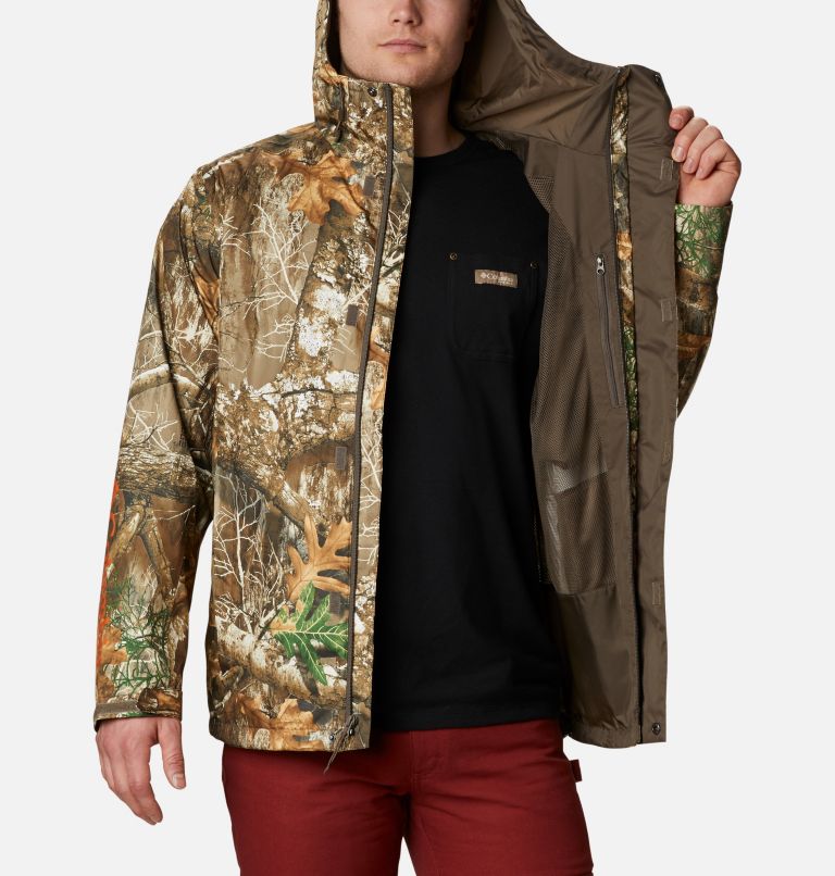 Columbia® PHG Camo Men Rain Jackets | UGPSQF-815