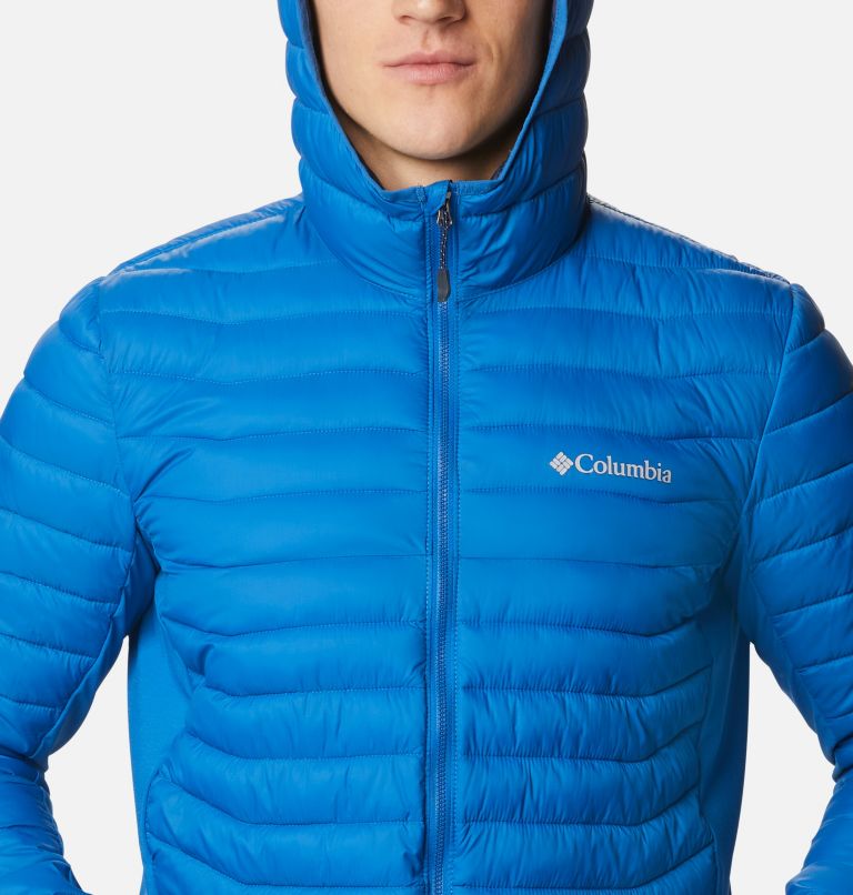 Columbia® Powder Pass Men Hooded Jackets | OEVKIY-143