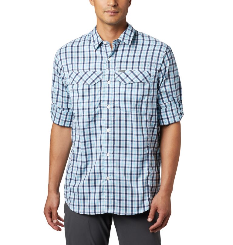 Columbia® Silver Ridge Lite Plaid Men Shirts | CYQMSK-078