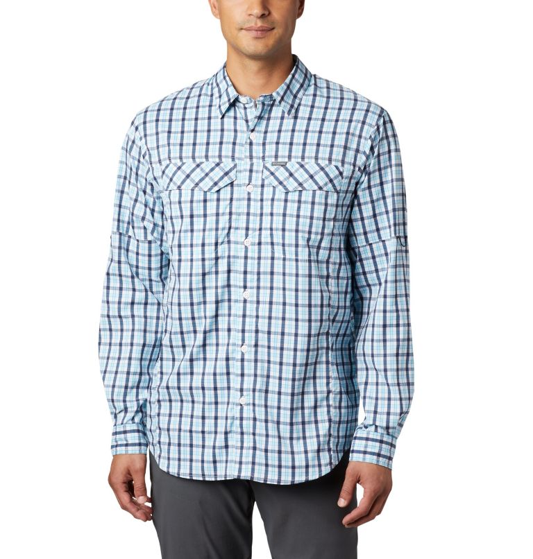 Columbia® Silver Ridge Lite Plaid Men Shirts | CYQMSK-078