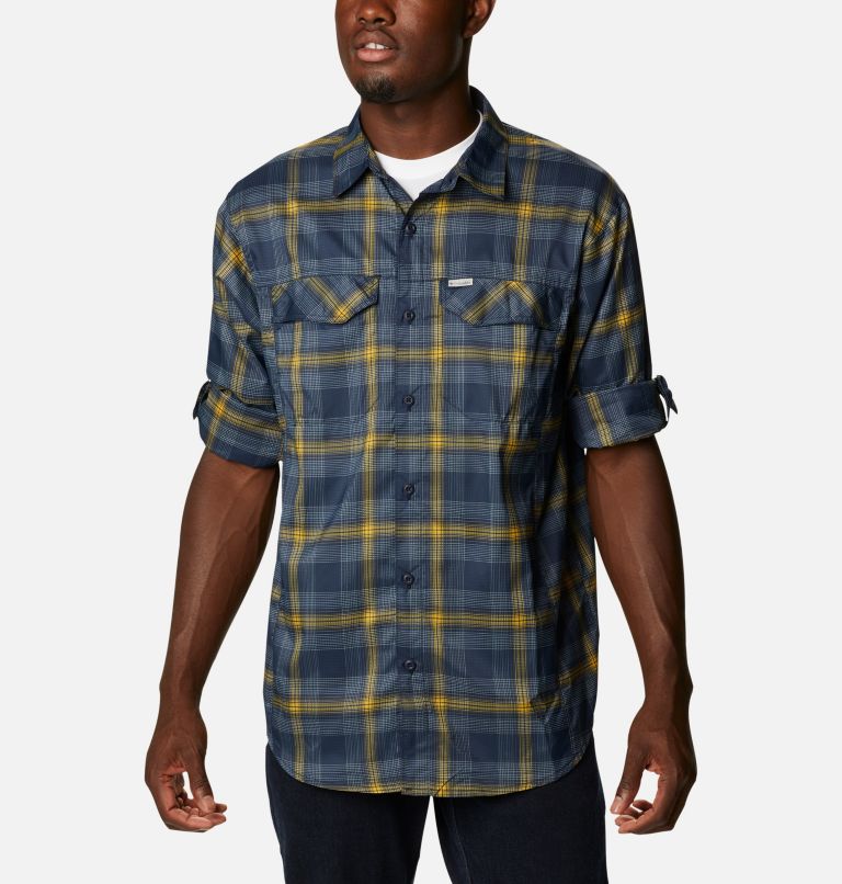 Columbia® Silver Ridge Lite Plaid Men Shirts | LSIPMO-187