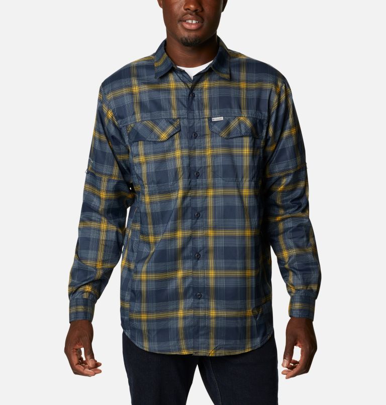 Columbia® Silver Ridge Lite Plaid Men Shirts | LSIPMO-187