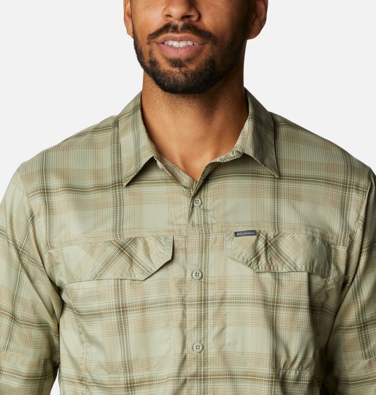 Columbia® Silver Ridge Lite Plaid Men Shirts | GLYVNF-408