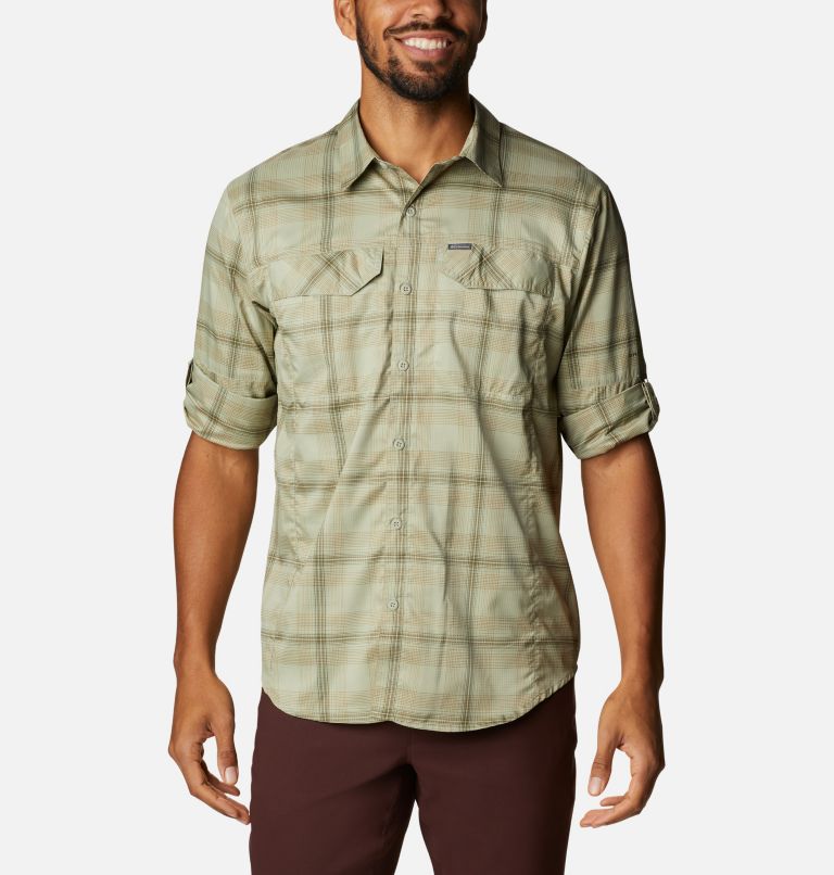 Columbia® Silver Ridge Lite Plaid Men Shirts | GLYVNF-408