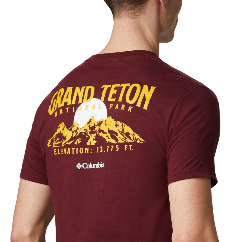 Columbia® Teton Men T-Shirts | KLBORN-903