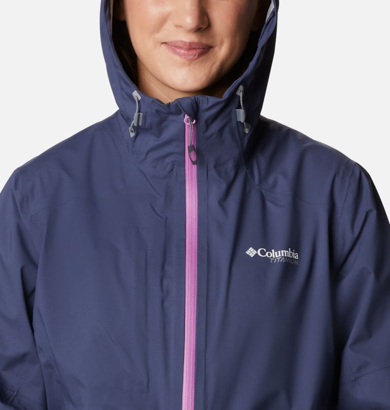 Columbia® Titan Pass Women Rain Jackets | HBRTUM-137