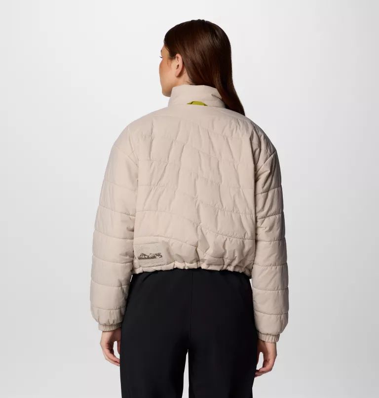 Cream Columbia® Wallowa™ Insulated Cropped Women Jackets | XMUFDL-138