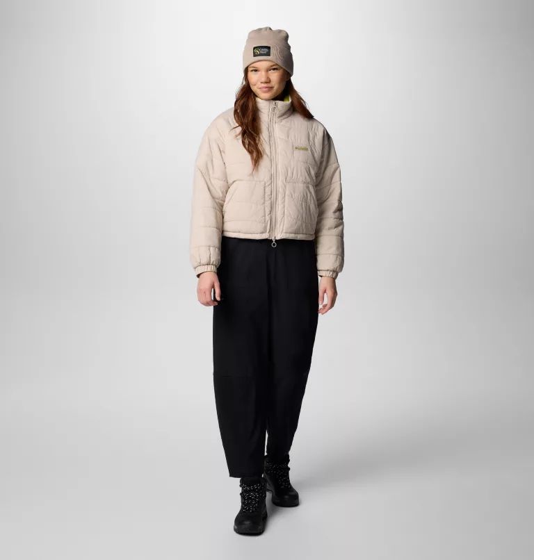 Cream Columbia® Wallowa™ Insulated Cropped Women Jackets | XMUFDL-138