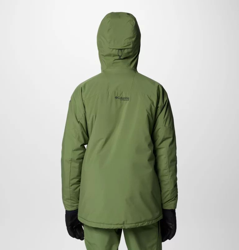 Green Columbia® District™ III Men Winter Jackets | RTLNUJ-931