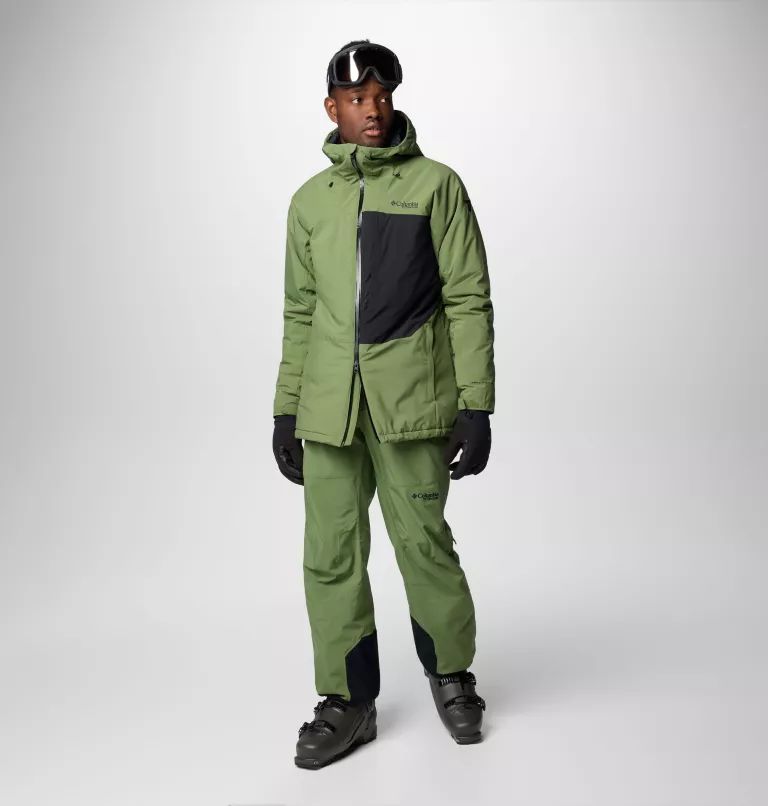 Green Columbia® District™ III Men Winter Jackets | RTLNUJ-931