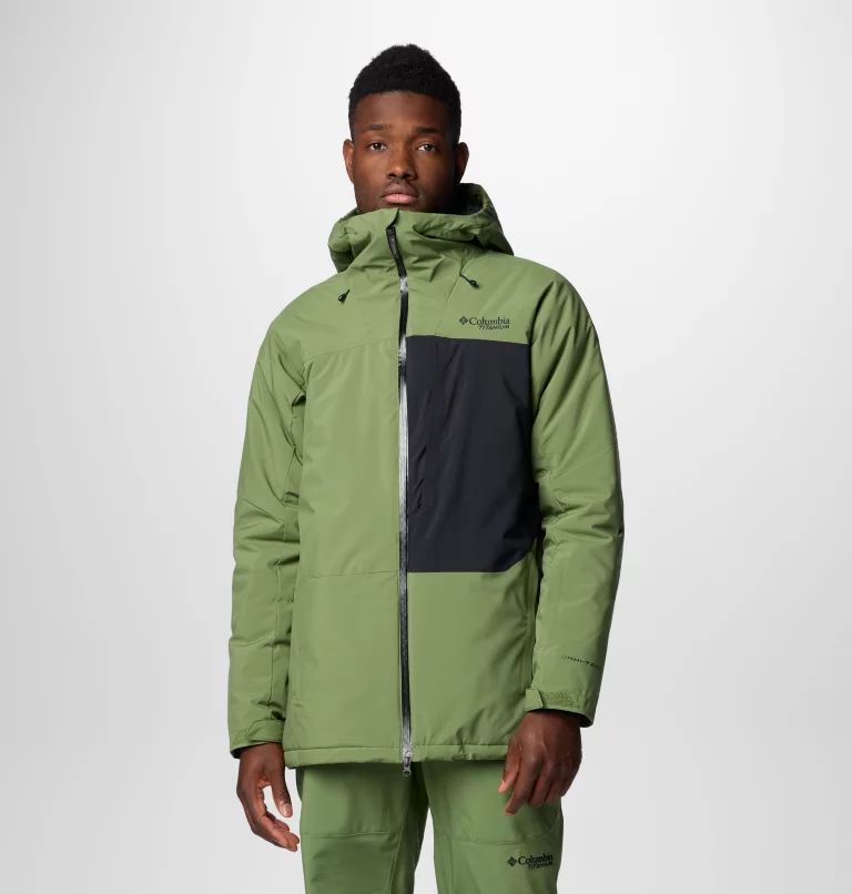 Green Columbia® District™ III Men Winter Jackets | RTLNUJ-931