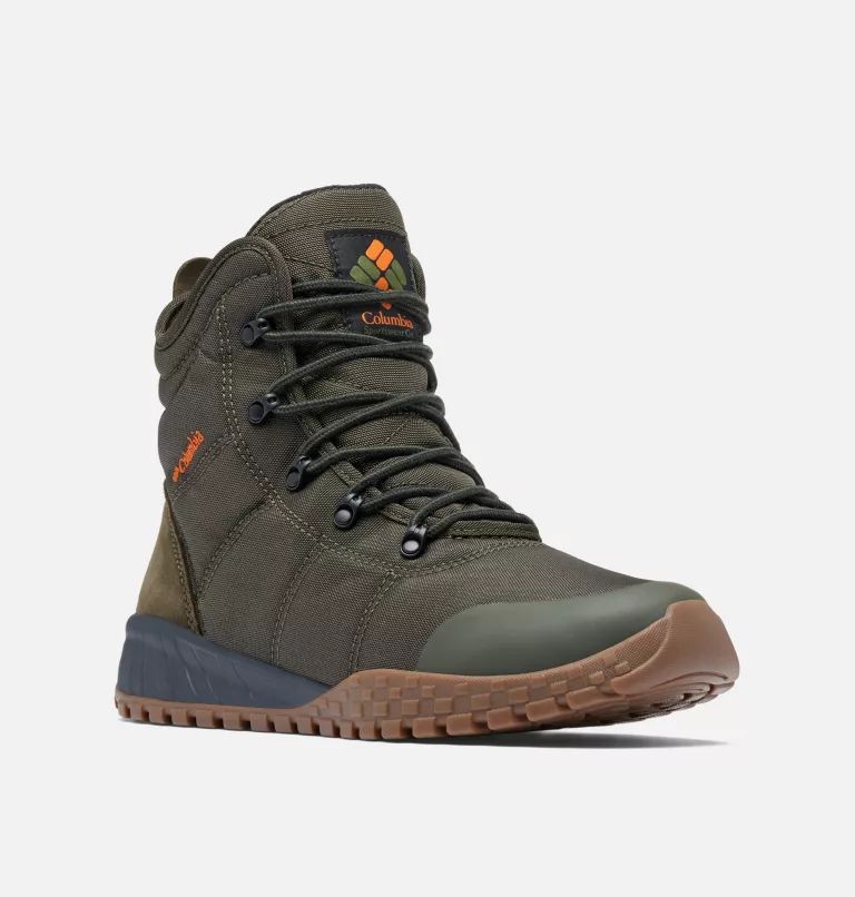 Green Columbia® Fairbanks™ Omni-Heat™ Men Boots | IGFQHD-694